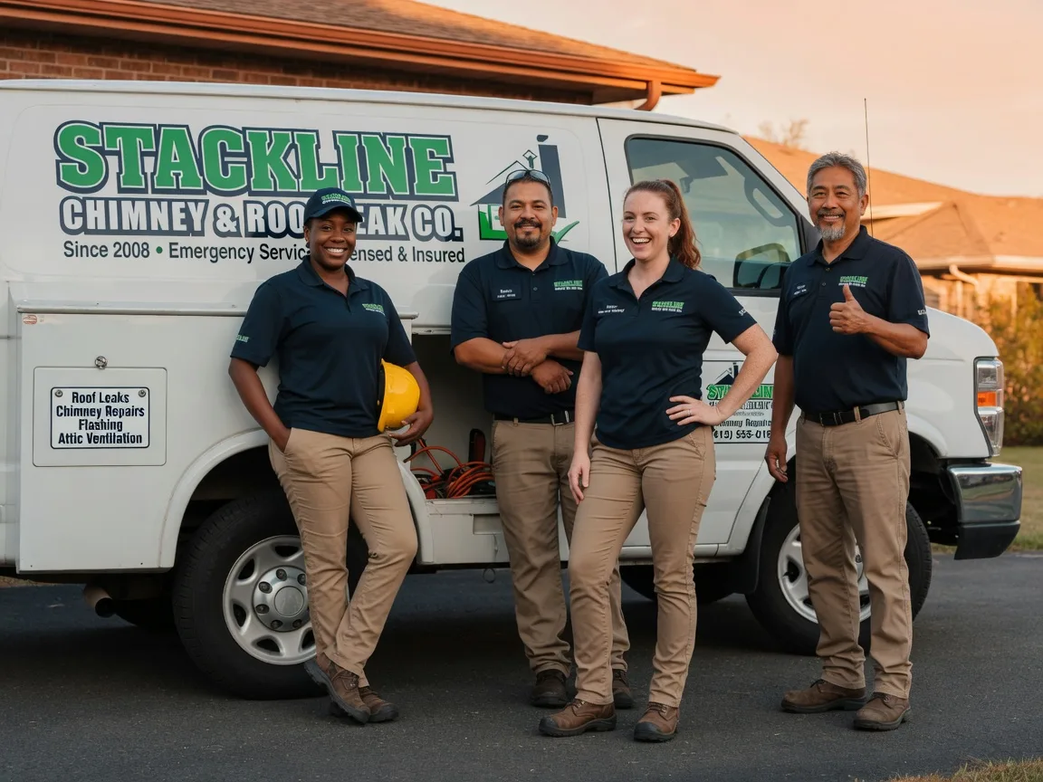 Chimney flashing repair company in Minier, IL